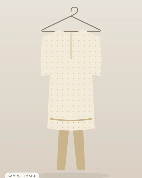 Ivory Chikankari Kurta Set