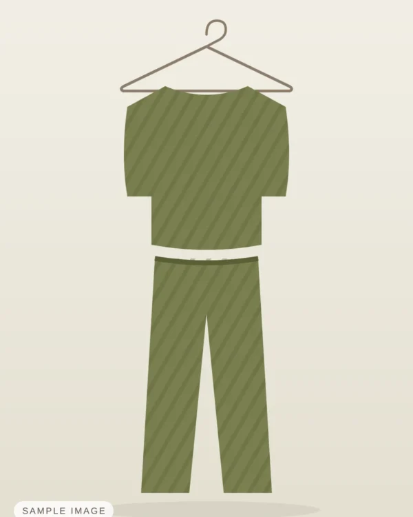 Olive Linen Co-ord Set